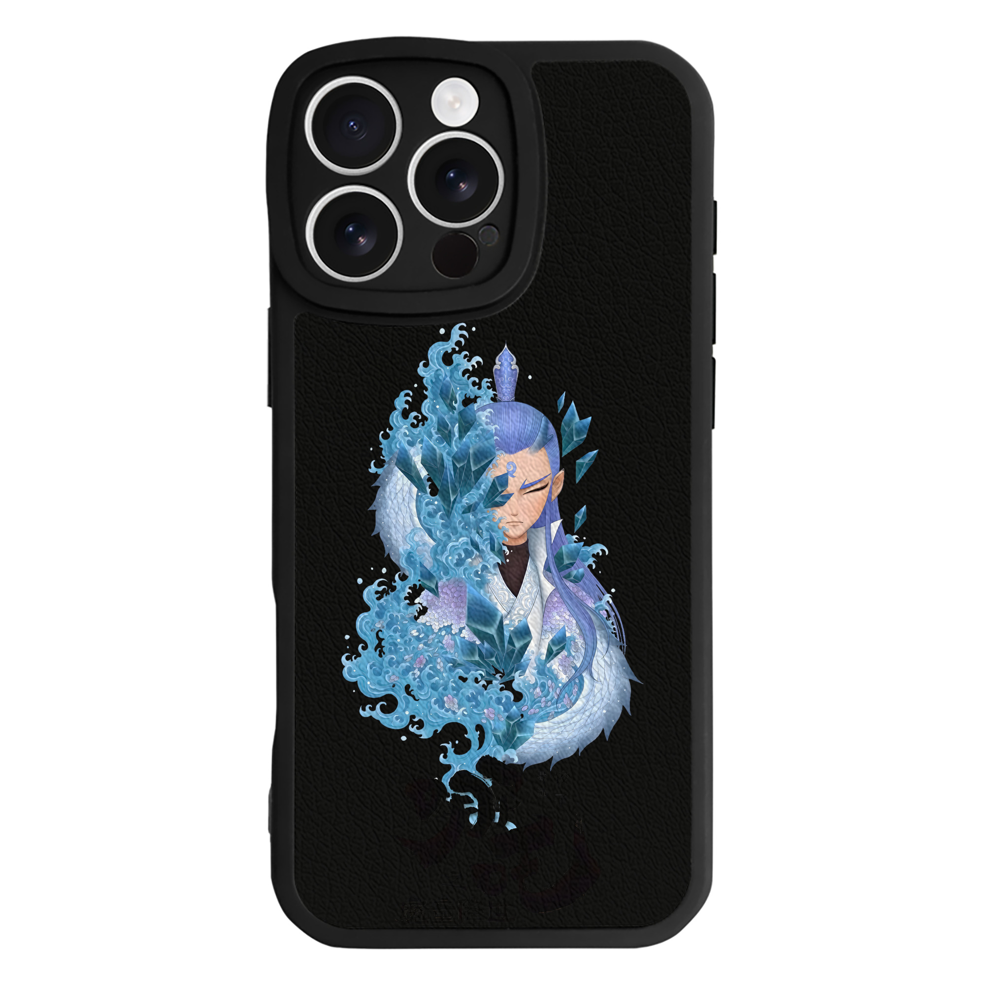 （画像用） Ne Zha 2 ナタ 魔童の大暴れ 【iPhone 16シリーズ対応】シリコンスマホケース（レザー調） 材質：シリコン
